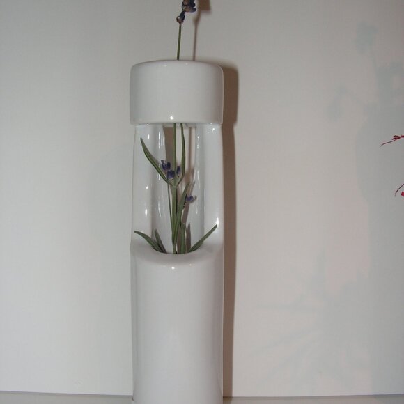 Mikasa Truck Bloom Set of 3 Vases White Ceramic - Picture 10 of 16